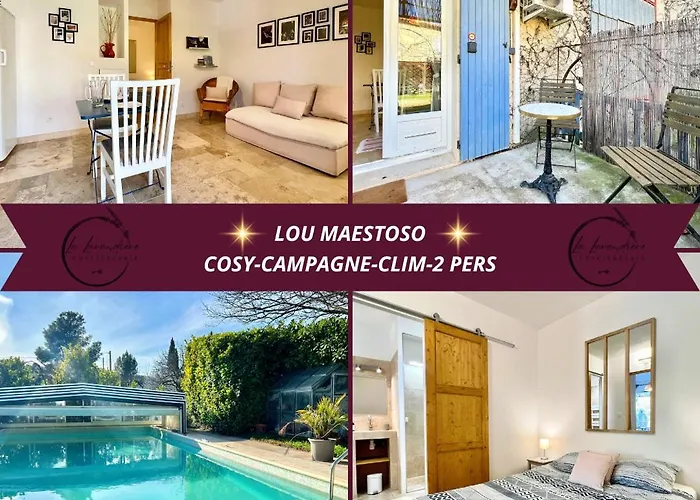 Lou Maestoso - Cosy, Campagne, Clim, 2 Personnes
